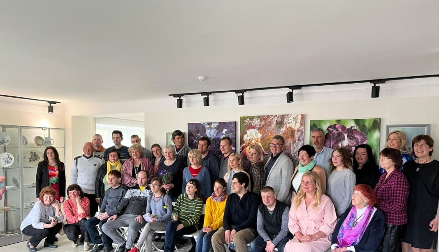 izstādes atklāšana