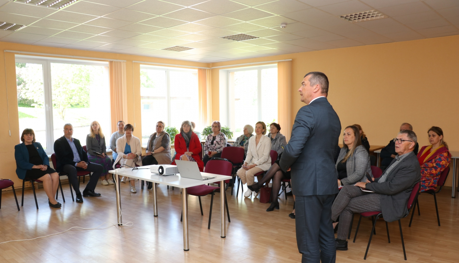 Iedzīvotāju tikšanās Bikstos