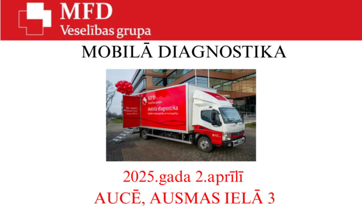 MFD mobilā diagnostika
