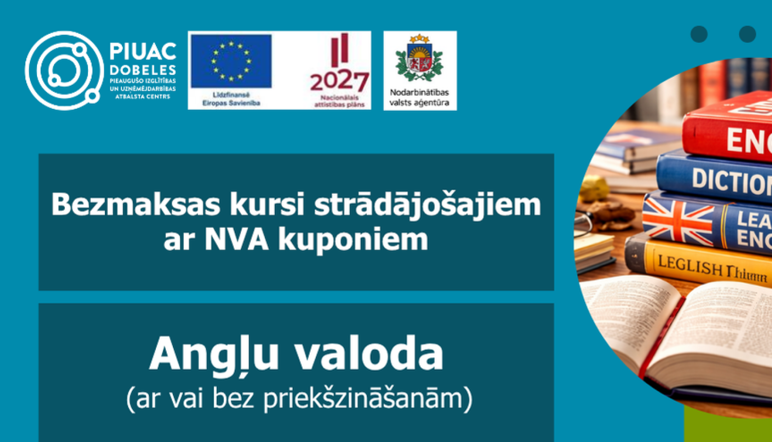 NVA kuponi angļu valoda