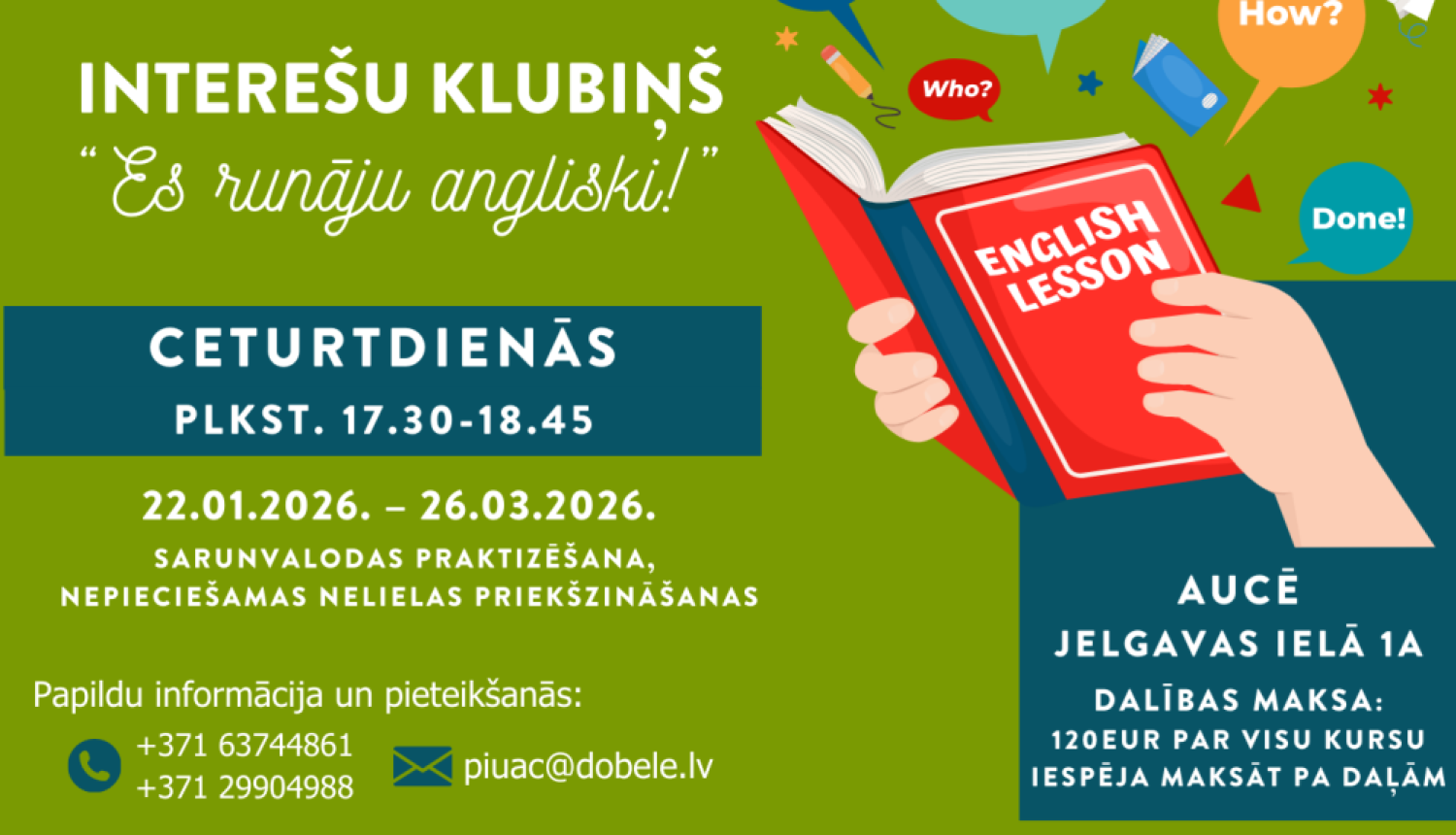 Interešu klubiņš 2026