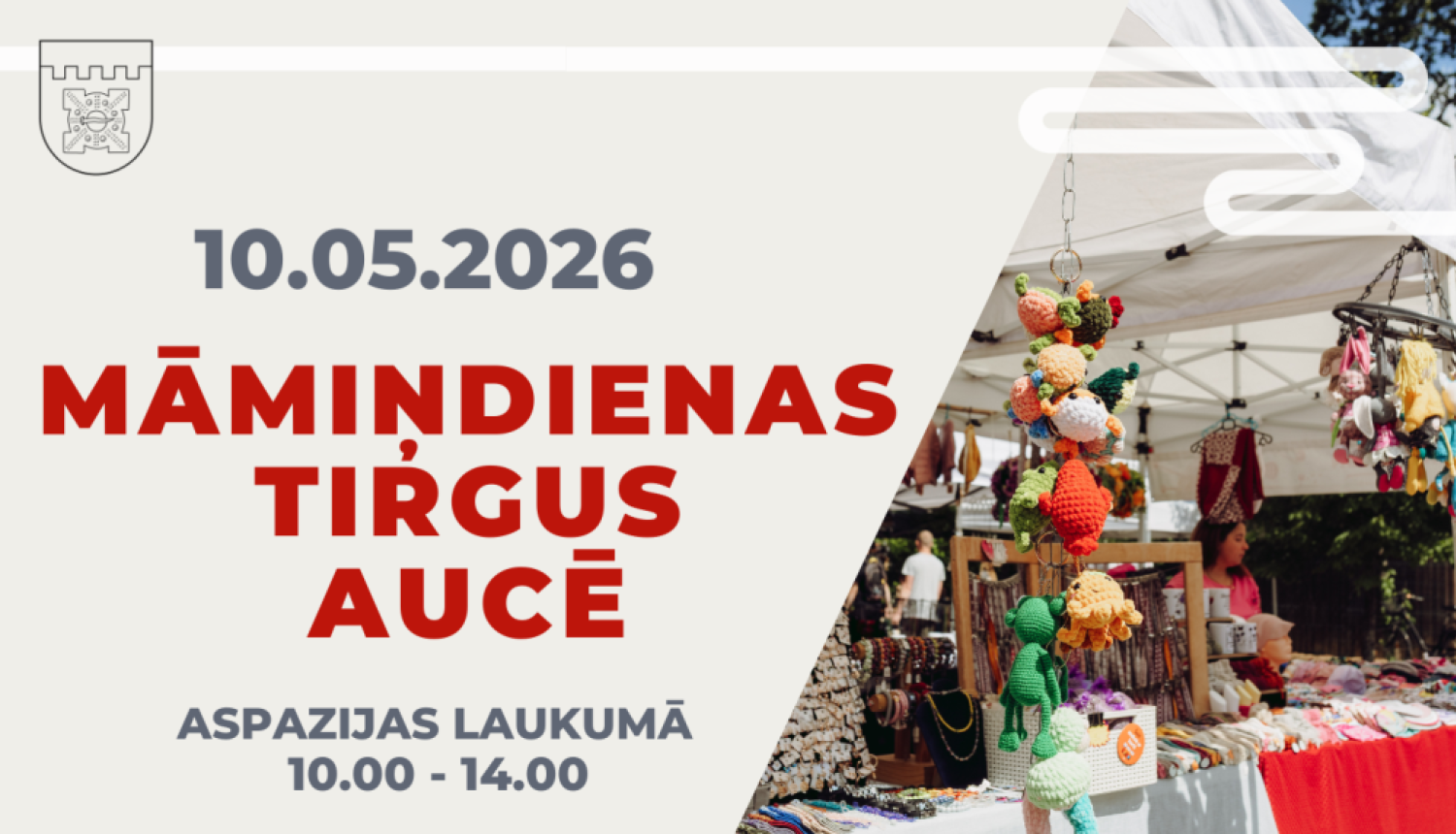 Māmiņdienas tirgus Aucē