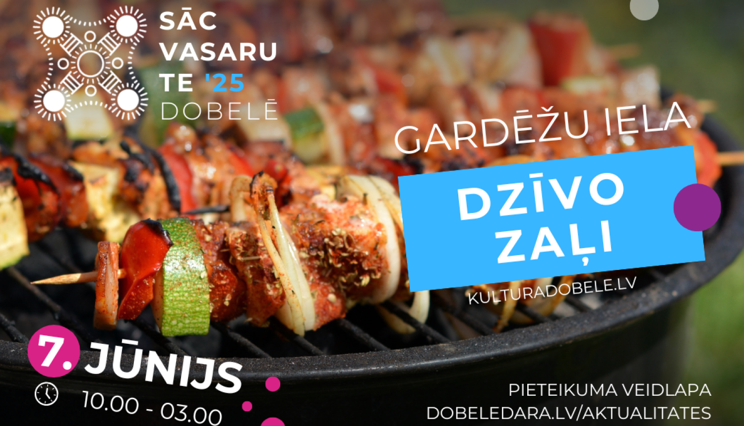 Sāc vasaru te! 2025 Gardēžu iela