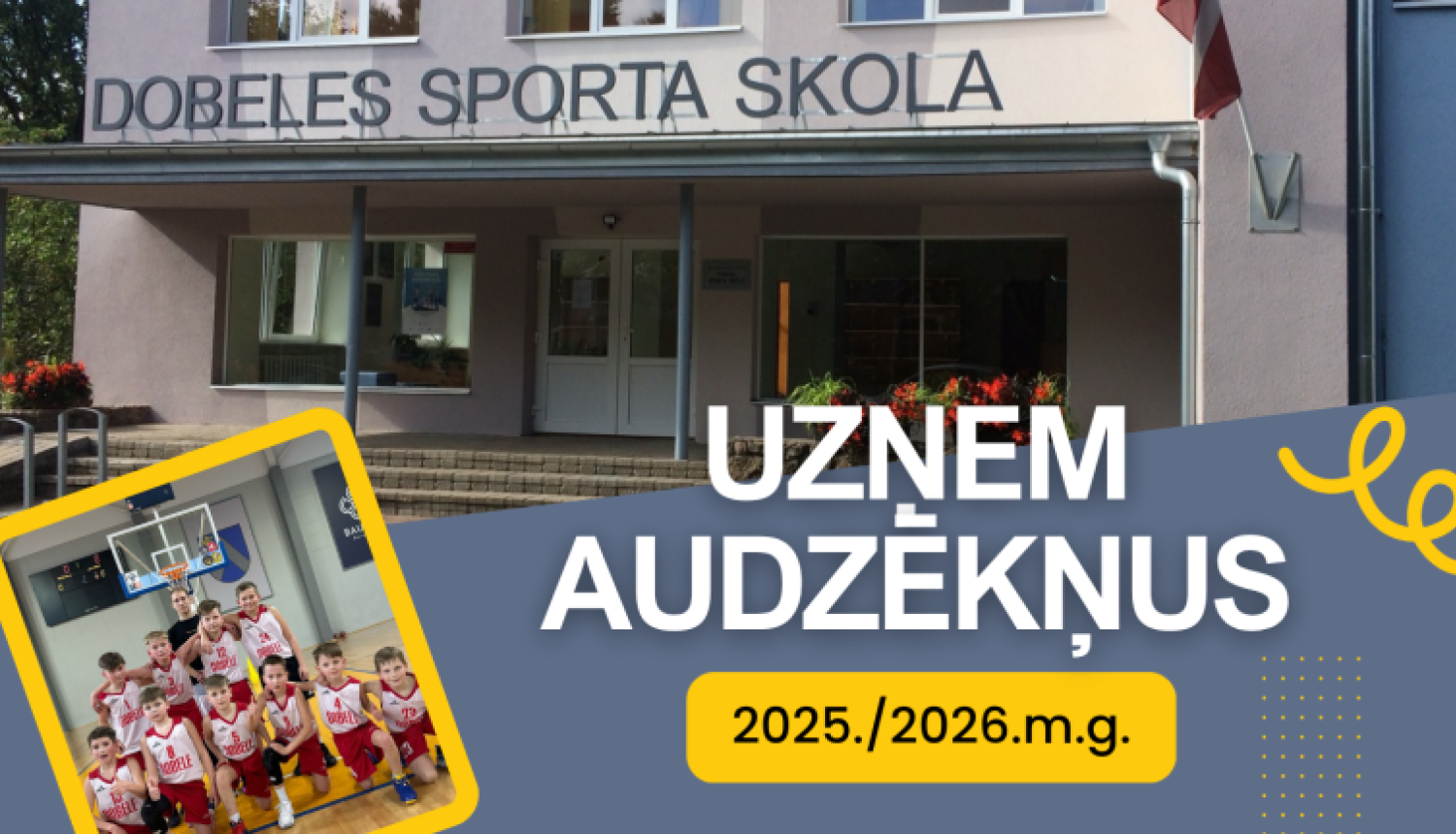 dobele, sporta skola