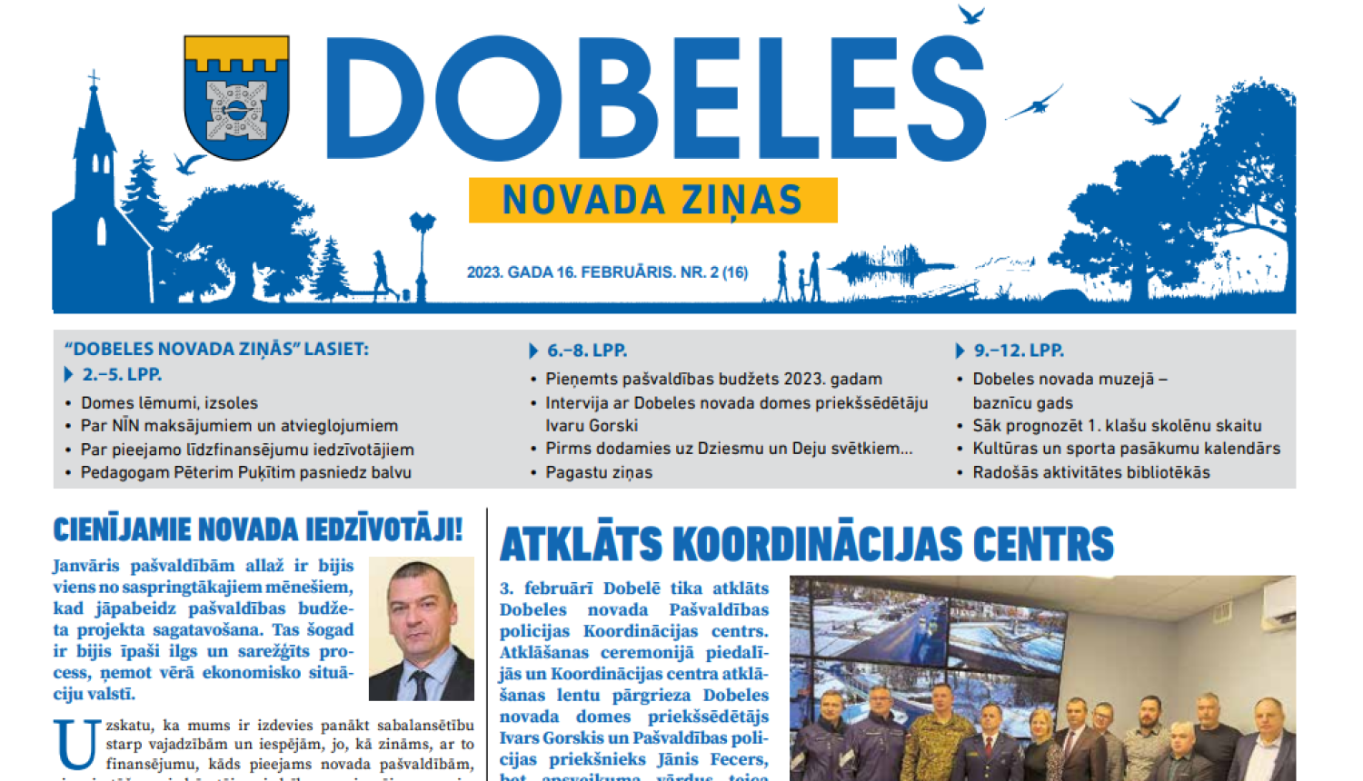 DOBELES NOVADA ZIŅAS
