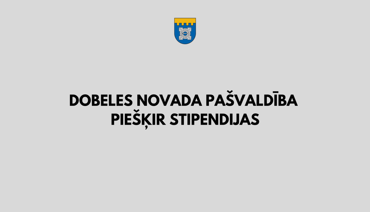 stipendijas