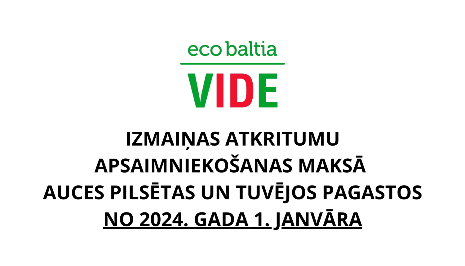 eco baltia vide