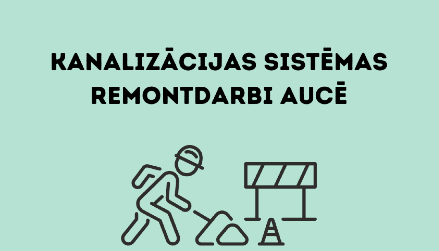 Kanalizācijas sistēmas remontdarbi