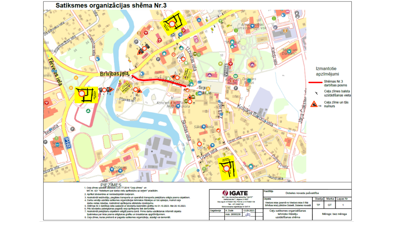 tiks slēgts krustojums