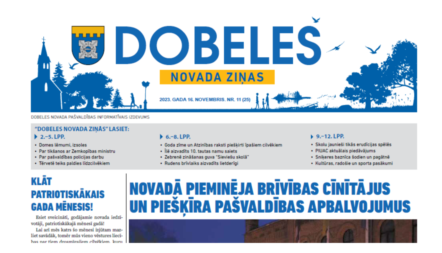 Dobeles novada ziņas