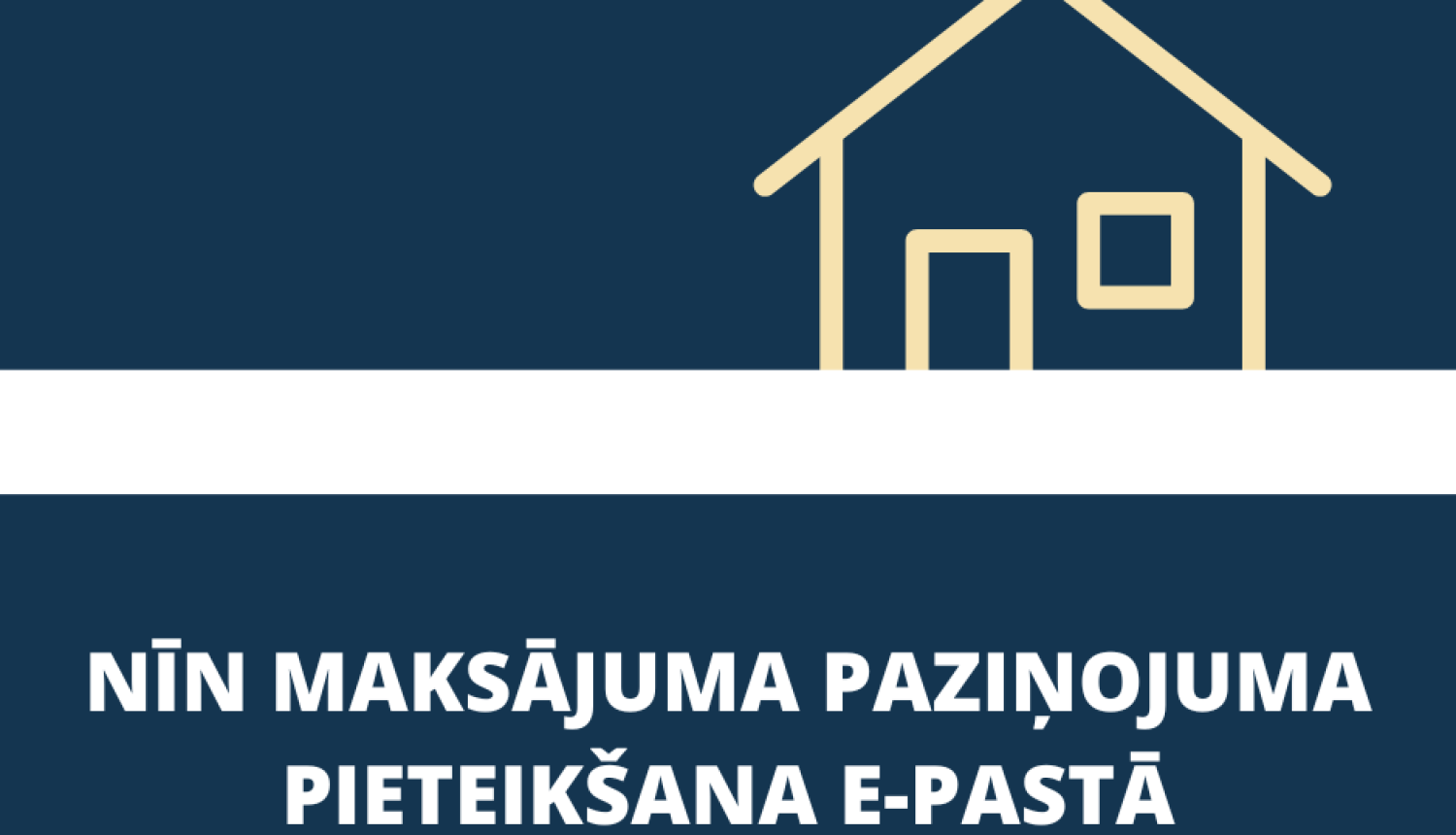 NĪN maksājuma paziņojuma pieteikšana e-pastā