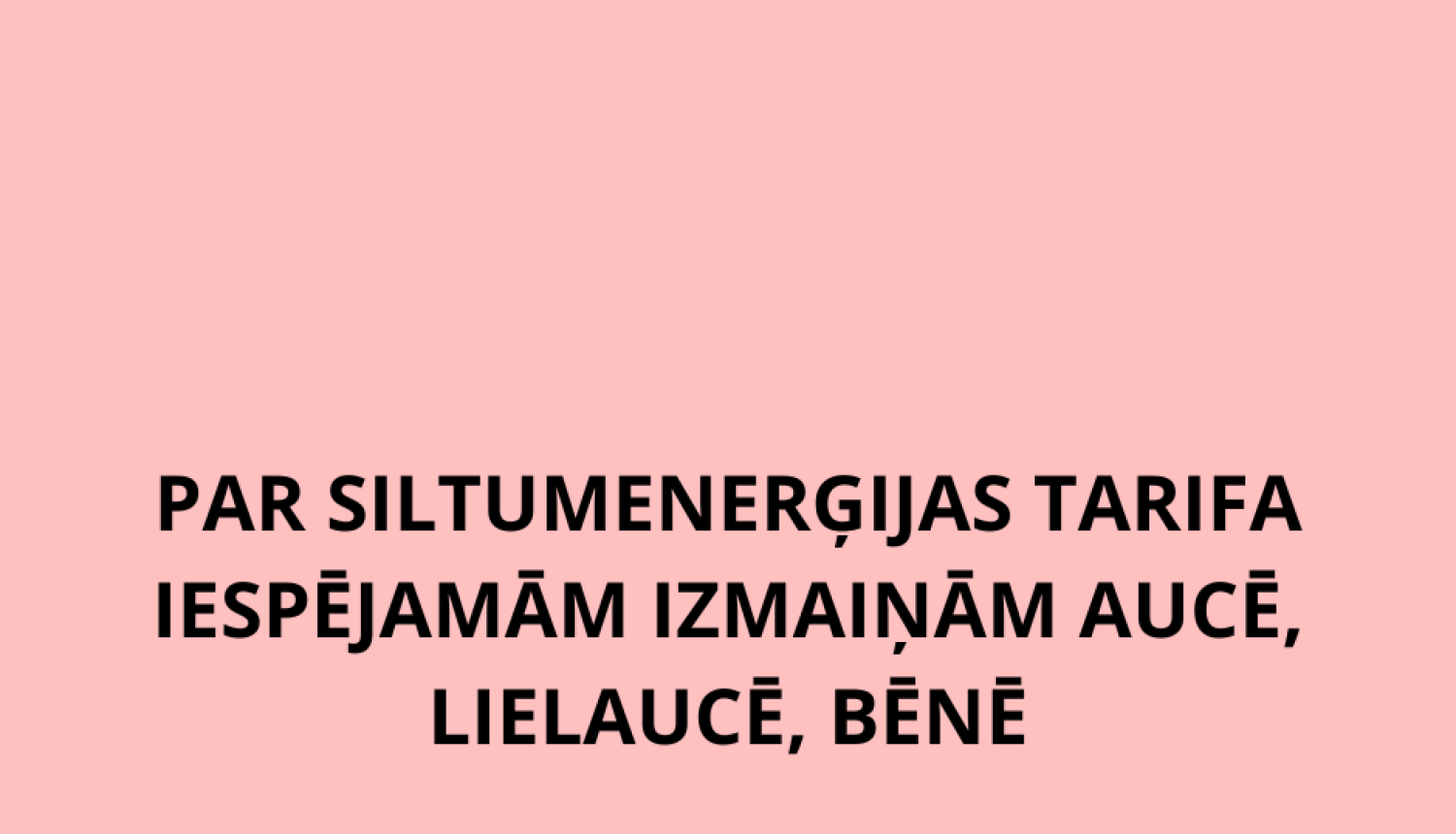 siltumenerģija