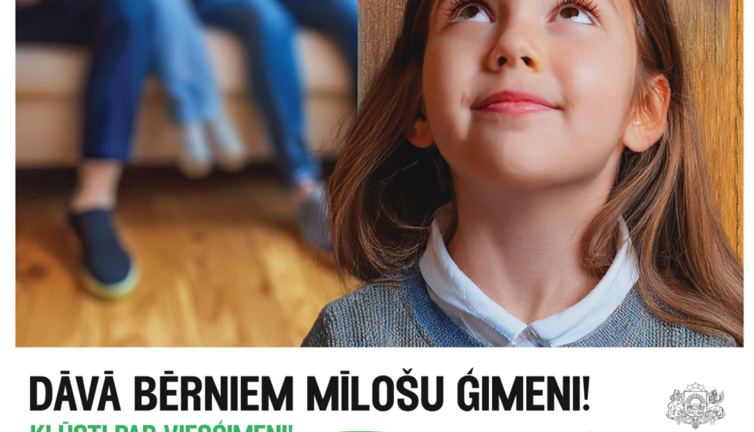 Dāvā bērniem mīlošu ģimeni