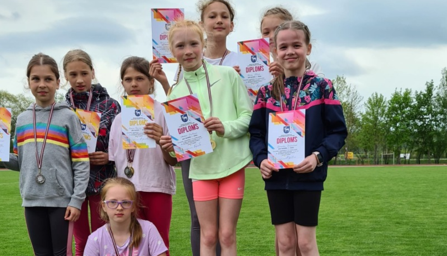   Jauno vieglatlētu starti Tukumā