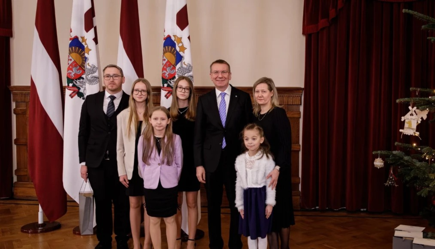 tikšanās pie prezidenta