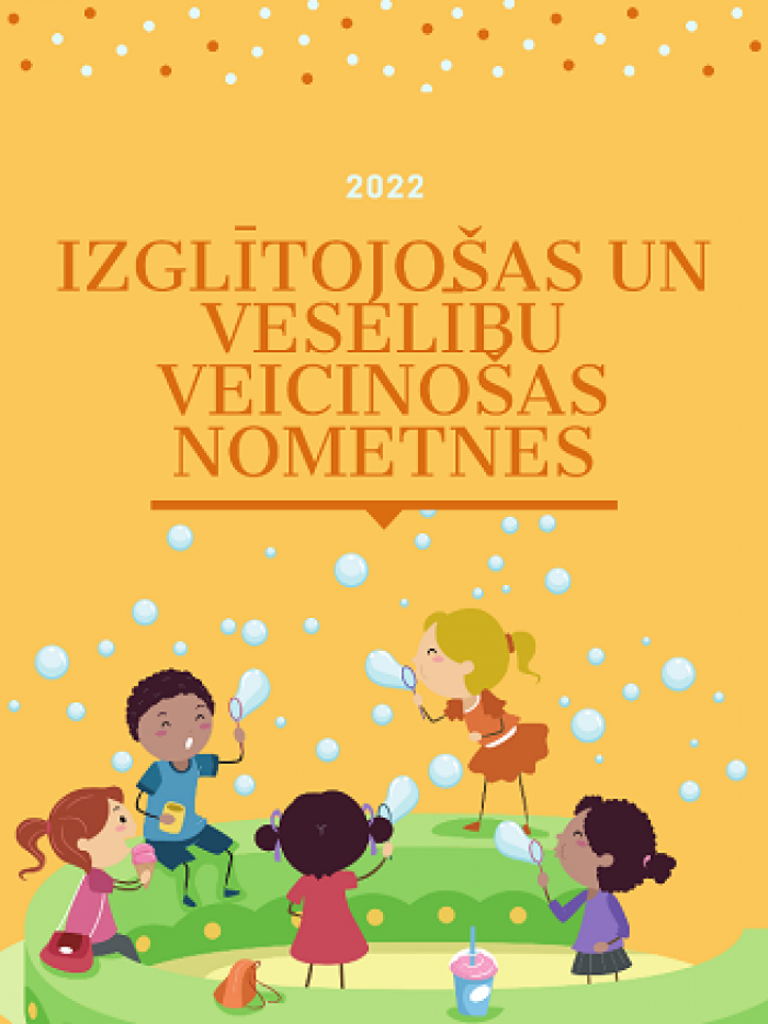 2022.gadā Dobeles novada bērniem Veselības veicināšanas projekta ietvaros būs pieejamas bezmaksas nometnes.