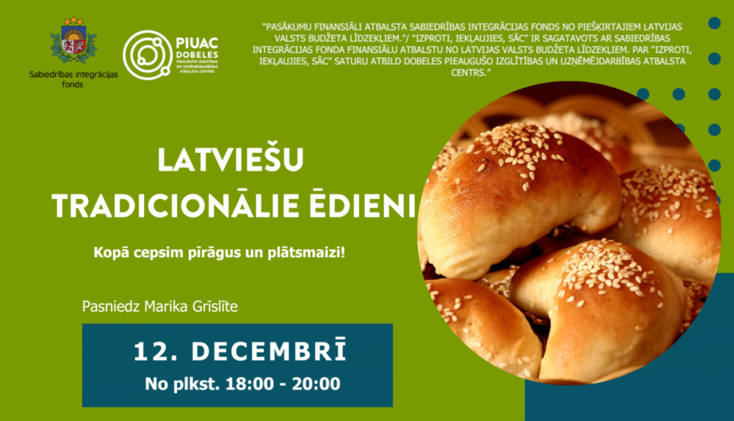 Tradicionālie ēdieni 12.12.23. PIUAC