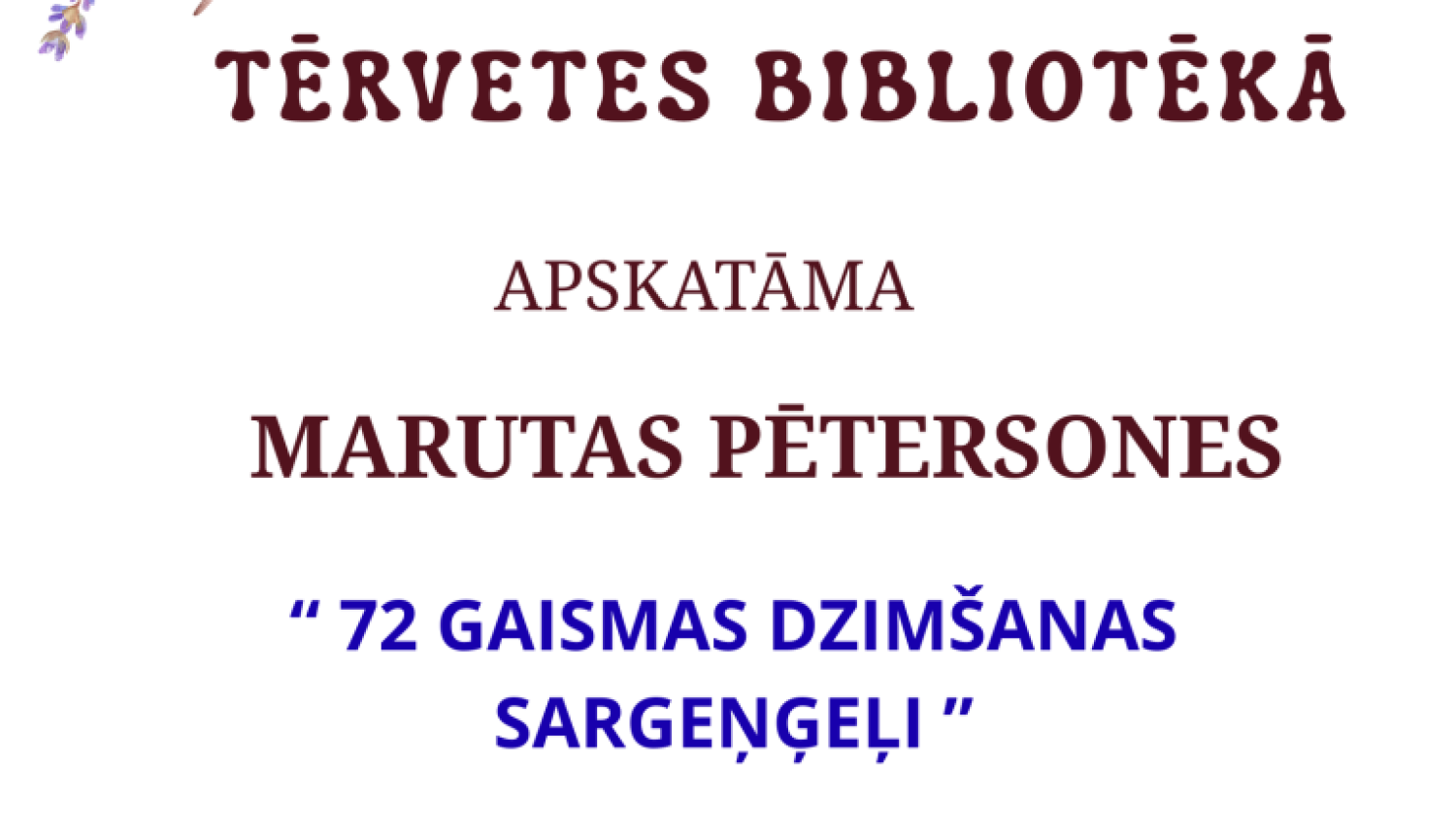 tervete
