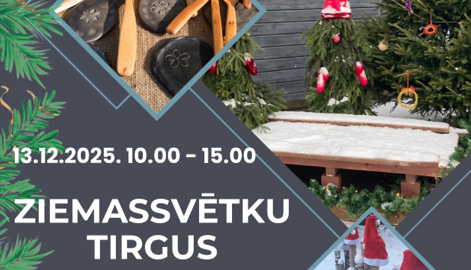 Ziemassvētku tirgus Dobelē 2025