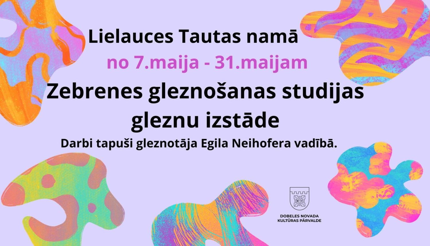 Zebrenes gleznu izstāde