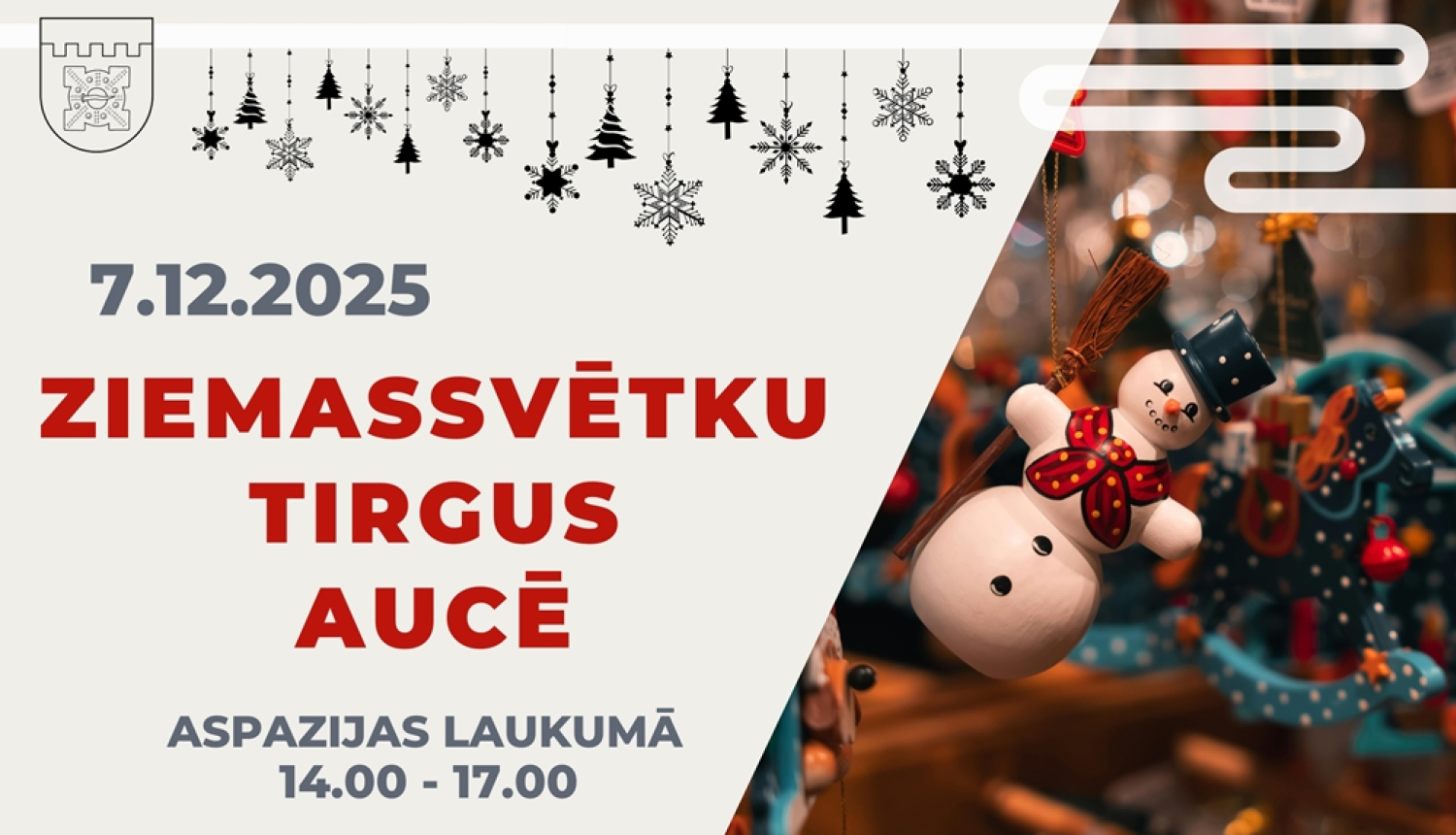 Ziemassvētku tirdziņš Aucē 2025