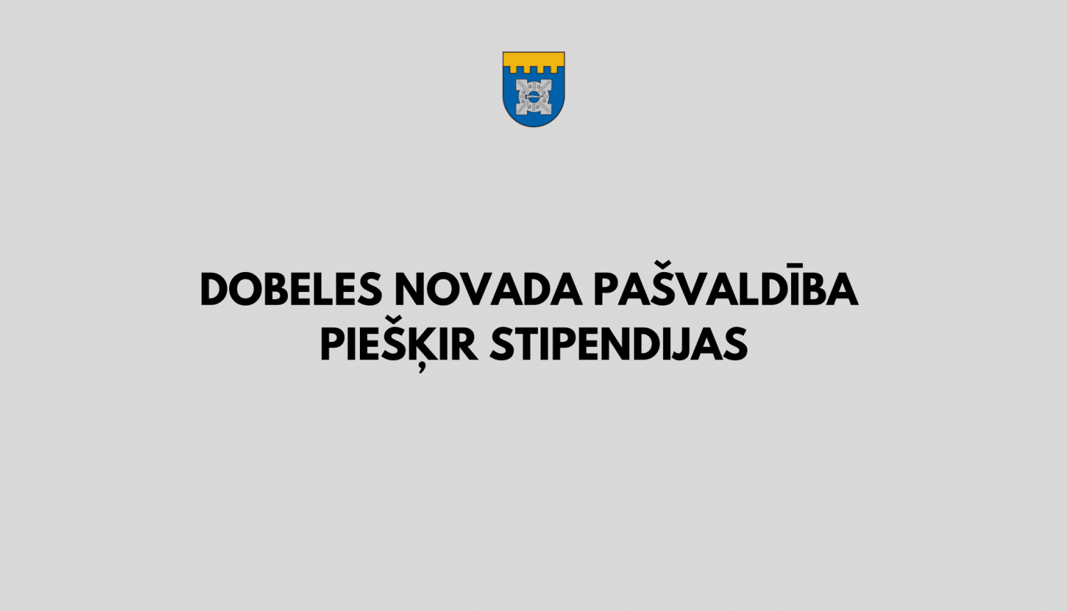 stipendijas