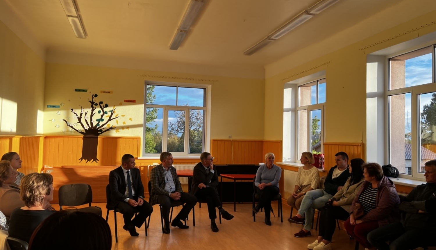 domes deputātu tikšanās ar pagastu iedzīvotājiem
