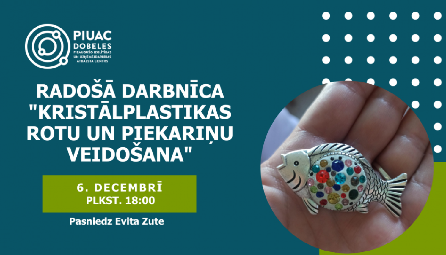 Radošā darbnīca 06.12.2023.