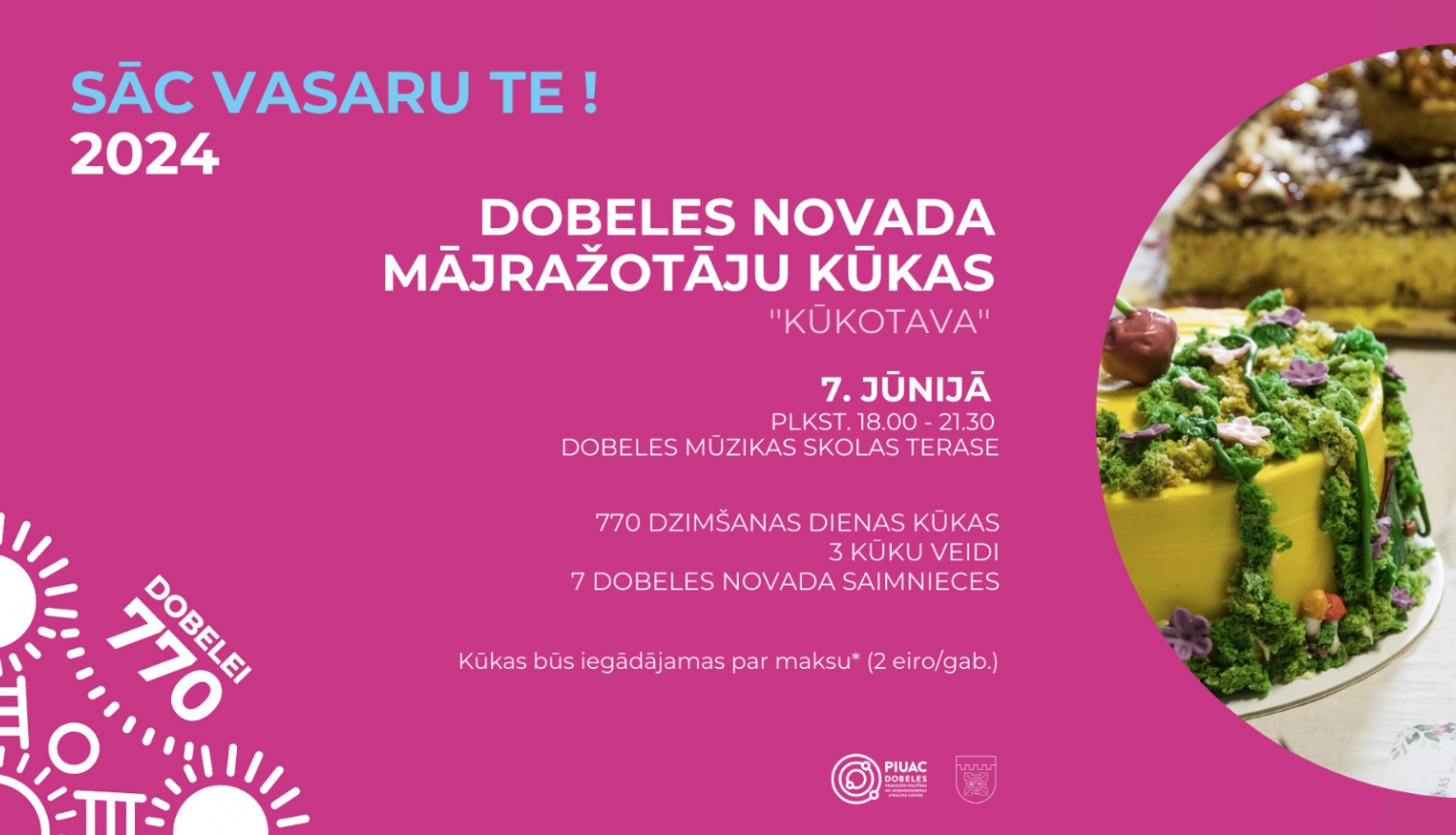 Dobeles novada mājražotāju kūkas