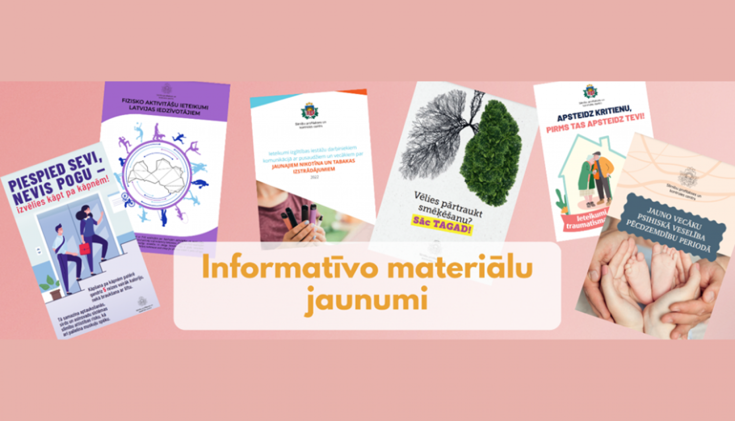 informatīvo materiālu jaunumi