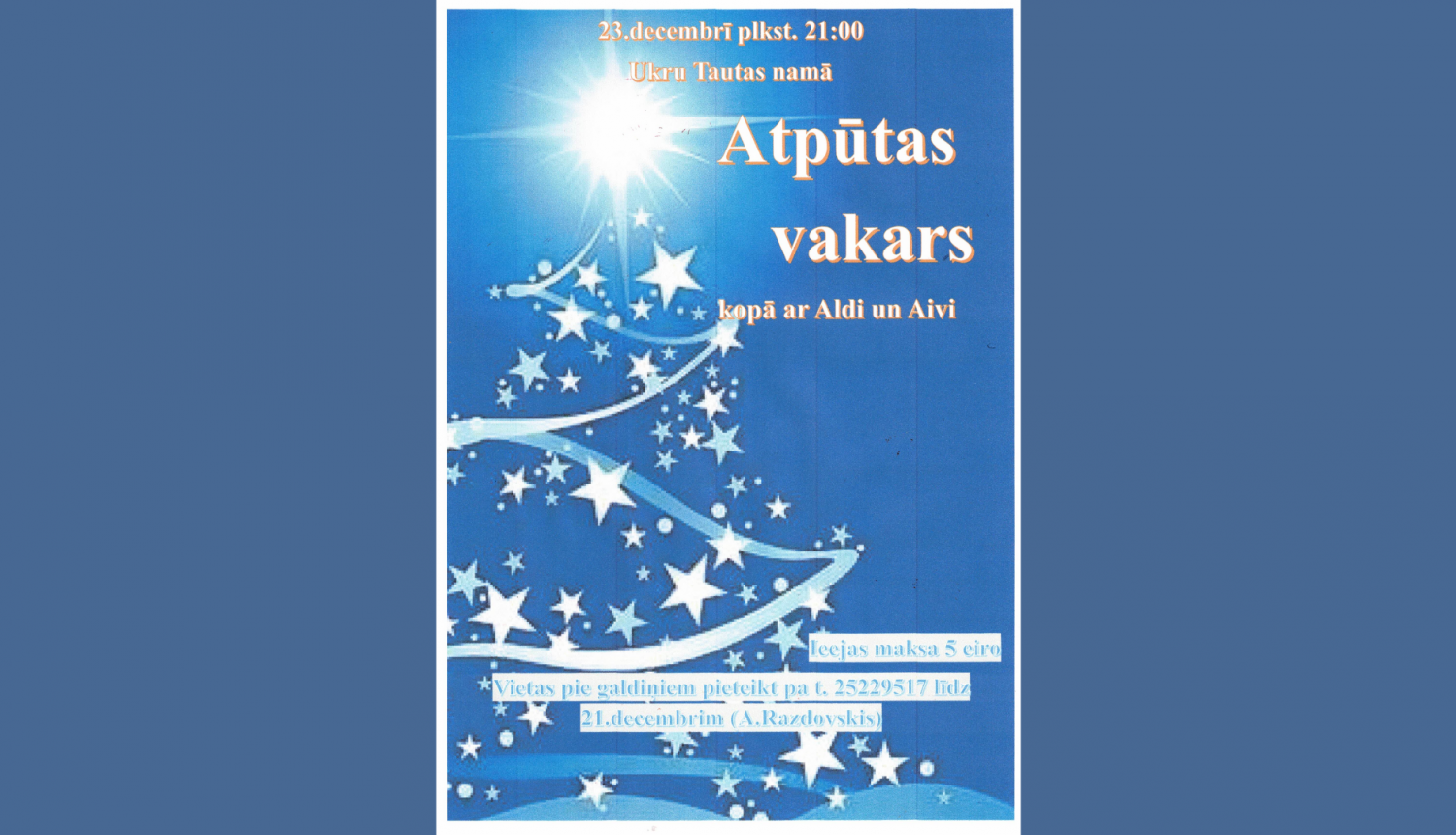 Atpūtas vakars