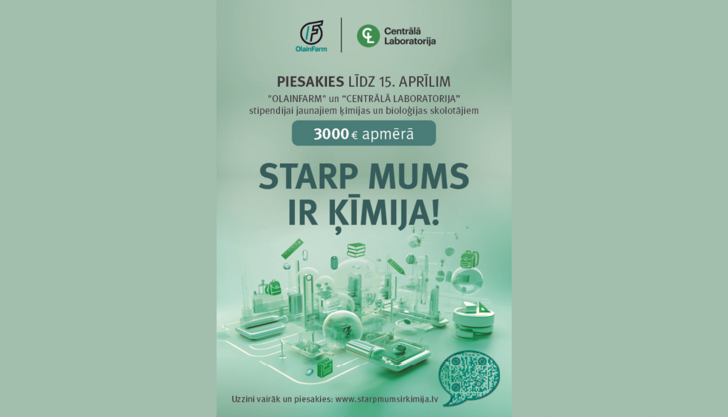 Starp mums ir ķīmiķi