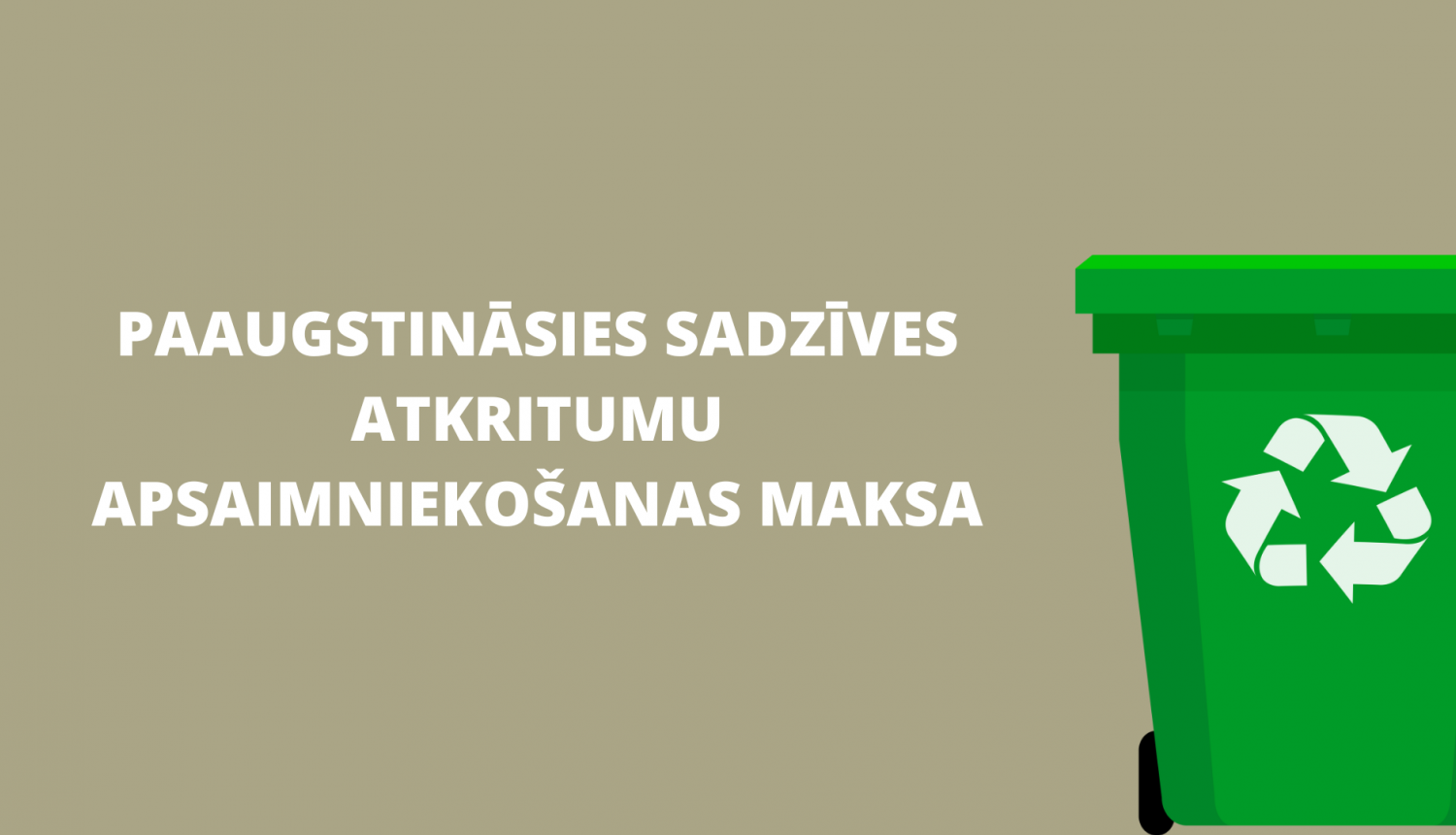 sadzīves atkritumi