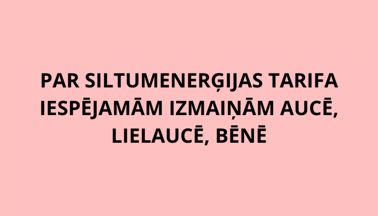 siltumenerģija