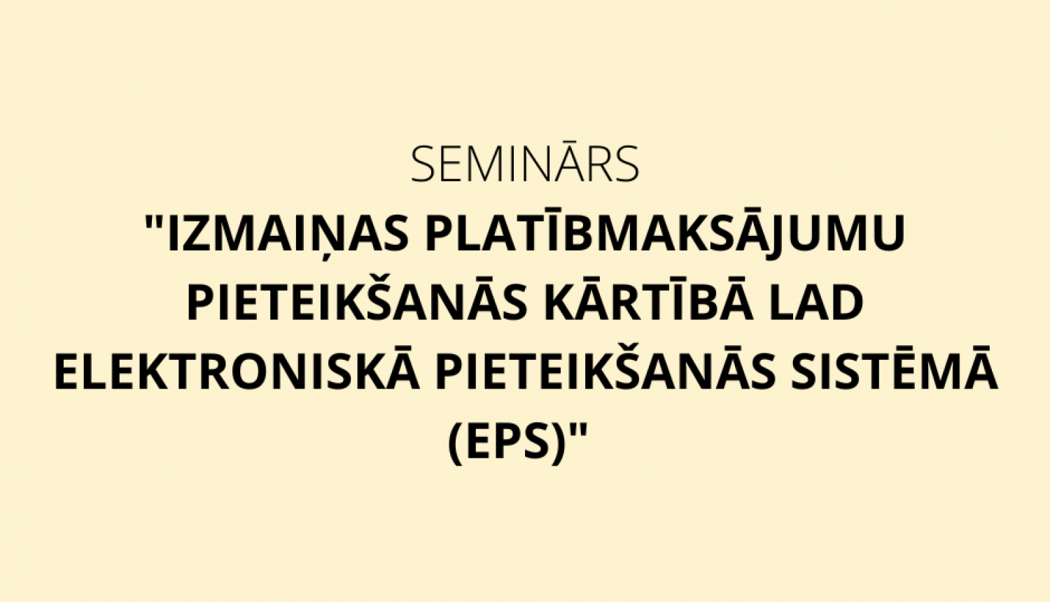 seminārs