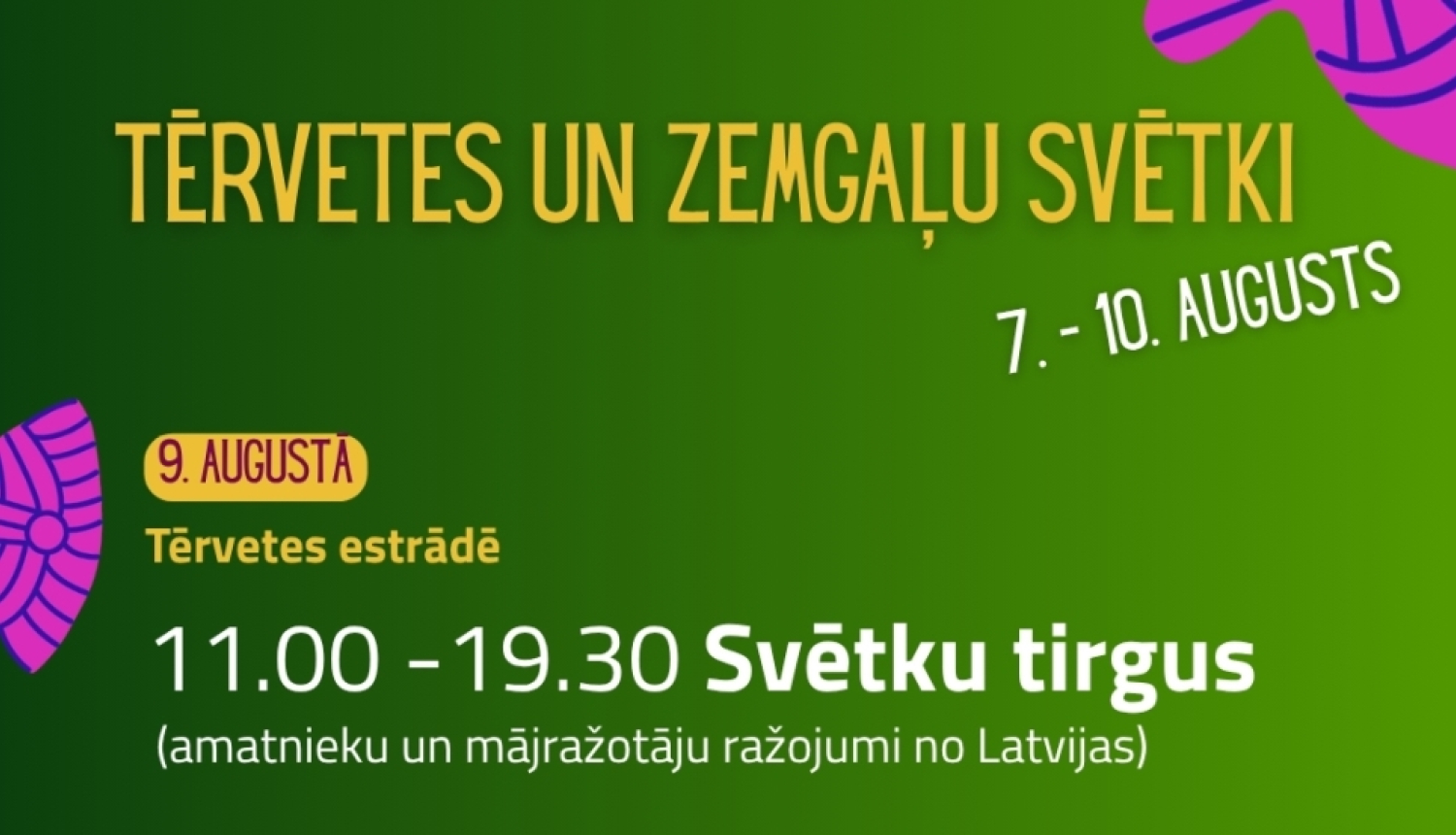 Tirtgus Zemgaļu svētkos 2025